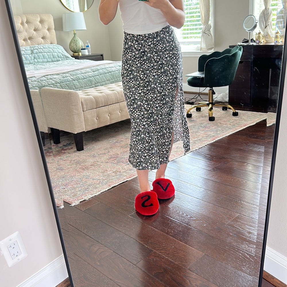 Urban outfitters floral midi skirt - Picture 2 of 2
